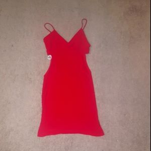 Red rue 21 dress